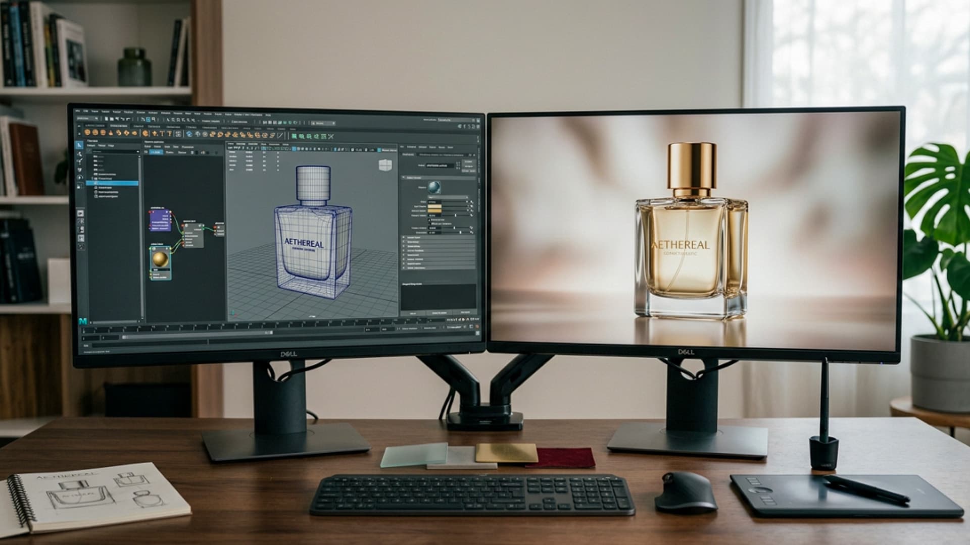 Product 3D Rendering & CGI