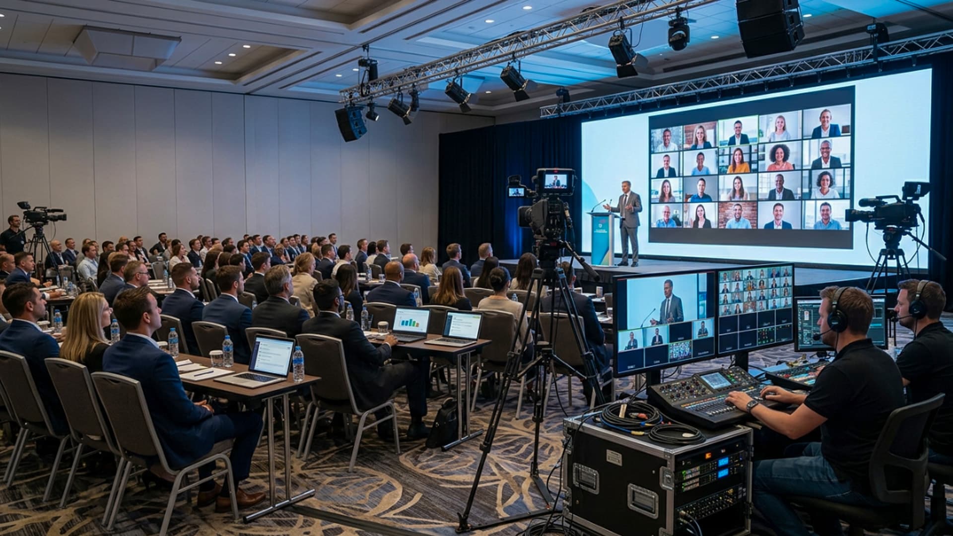 Hybrid Conference Infrastructures